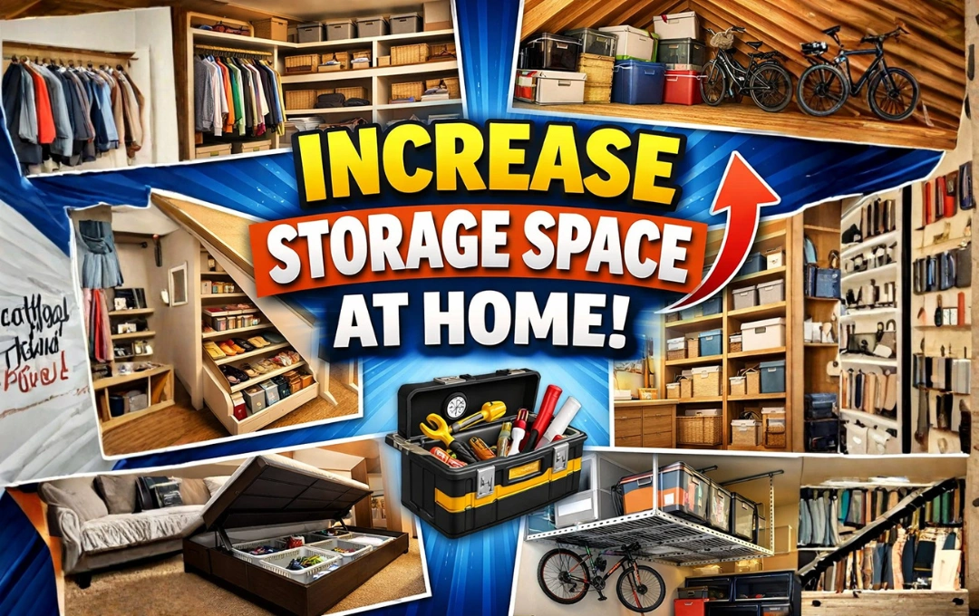Increase Storage Space At Home